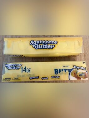 2 SUNNY DAYS TOYMENDOUS JUMBO 14OZ BUTTER SQUEEEZE TOYS TRENDING! AUTHENTIC NIB